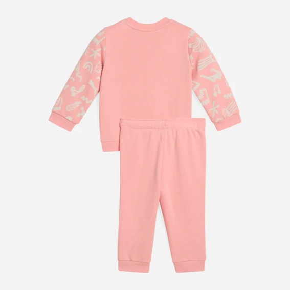 Костюм спортивний дитячий SANDY ADVENTURES Crew Set 68628418 Puma 104 Розовий 68628418 фото 2 — інтернет-магазин Tapok