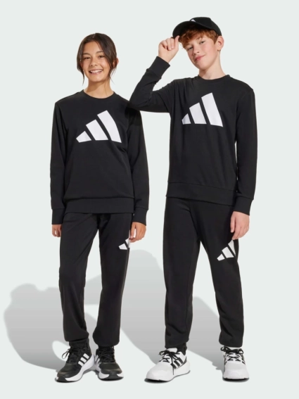 Костюм спортивный подростковый J BL FT JOG 240 JD2102 Adidas 128 Черный JD2102 фото 1 — интернет-магазин Tapok