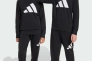 Костюм спортивный подростковый J BL FT JOG 240 JD2102 Adidas 128 Черный JD2102 Фото 1