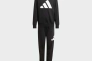 Костюм спортивный подростковый J BL FT JOG 240 JD2102 Adidas 128 Черный JD2102 Фото 5