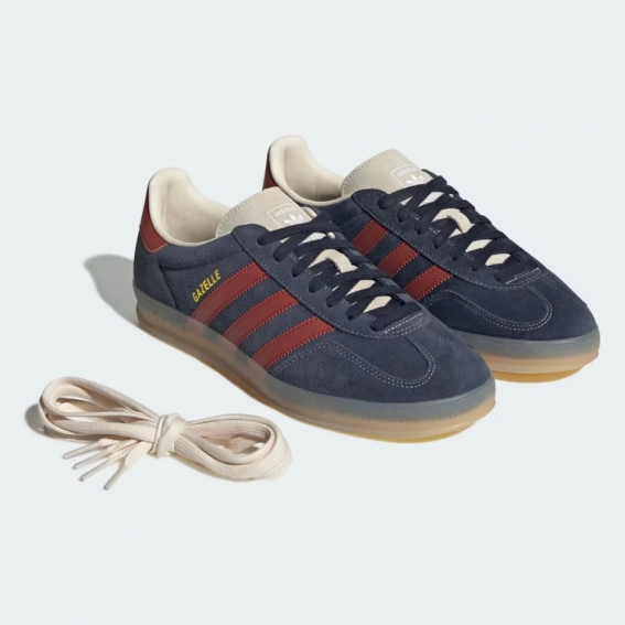 Кроссовки GAZELLE INDOOR JH5404 Adidas 7 (40,5) Темно-синий JH5404 фото 5 — интернет-магазин Tapok