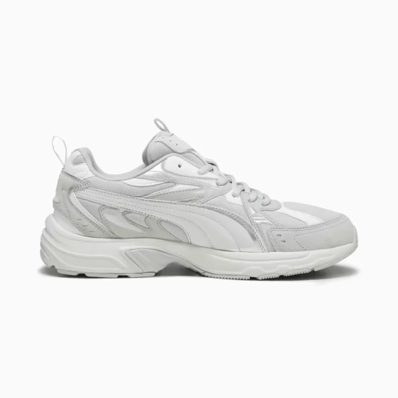 Кроссовки Unisex Milenio Tech Suede 39348902 Puma 10 (44,5) Серый 39348902 фото 2 — интернет-магазин Tapok