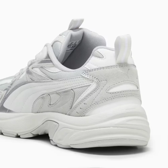 Кроссовки Unisex Milenio Tech Suede 39348902 Puma 10 (44,5) Серый 39348902 фото 5 — интернет-магазин Tapok