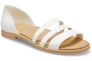 Сандалі TULUM OPEN FLAT W 206109-1CQ CROCS W7 (37-38) Білий 206109-1CQ Фото 1