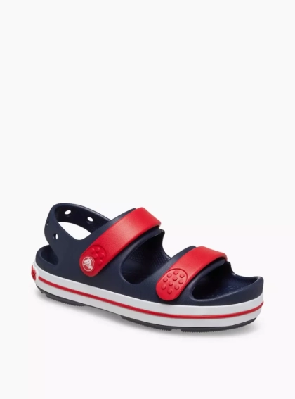 Сандалии детские Crocband Cruiser Sandal K Sdt 209423-4OT-Navy/Varsity Red CROCS C11 (28-29) Темно-сын 209423-4OT-NAVY/VARSITY R фото 1 — интернет-магазин Tapok