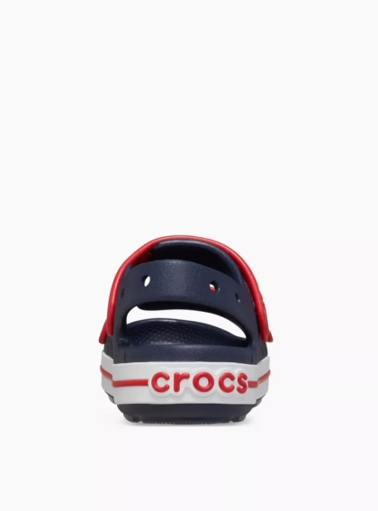 Сандалии детские Crocband Cruiser Sandal K Sdt 209423-4OT-Navy/Varsity Red CROCS C11 (28-29) Темно-сын 209423-4OT-NAVY/VARSITY R фото 6 — интернет-магазин Tapok