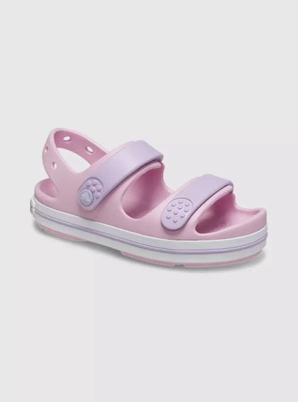 Сандалии детские Crocband Cruiser Sandal K Sdt 209423-84I-Ballerina/Lavender CROCS C11 (28-29) Сиреневый 209423-84I-BALLERINA/LAVE фото 1 — интернет-магазин Tapok
