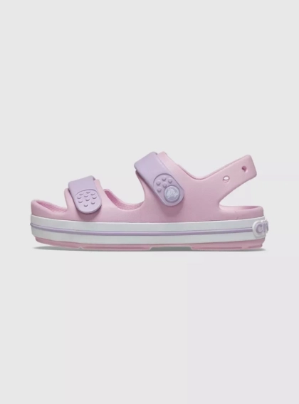Сандалии детские Crocband Cruiser Sandal K Sdt 209423-84I-Ballerina/Lavender CROCS C11 (28-29) Сиреневый 209423-84I-BALLERINA/LAVE фото 2 — интернет-магазин Tapok