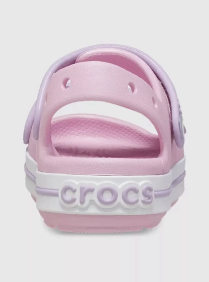 Сандалии детские Crocband Cruiser Sandal K Sdt 209423-84I-Ballerina/Lavender CROCS C11 (28-29) Сиреневый 209423-84I-BALLERINA/LAVE фото 5 — интернет-магазин Tapok