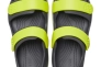 Сандалі дитячі Crocband Cruiser Sandal T Sdt 209424-1NJ-Slate Grey/Acidity CROCS C10 (27-28) Темно-с 209424-1NJ-SLATE GREY/ACI Фото 3
