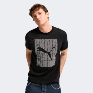Футболка GRAPHICS Puma Wording Tee 68482501 Puma L Черный 68482501
