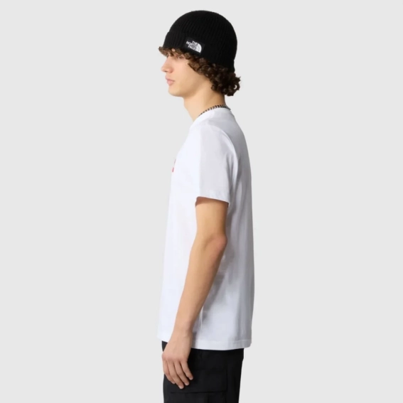 Футболка M S/S NEVER STOP EXPLORING 0A87NSFN41 THE NORTH FACE L Білий 0A87NSFN41 фото 2 — інтернет-магазин Tapok