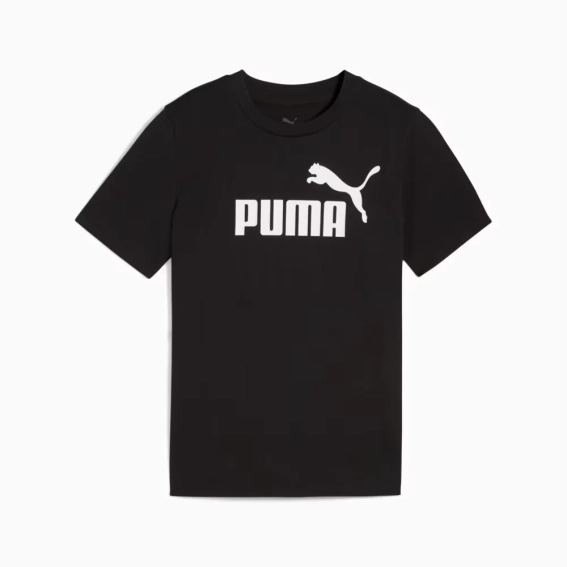 Футболка подростковая ESS No. 1 Logo Tee 68490601 Puma 140 Черный 68490601 фото 4 — интернет-магазин Tapok