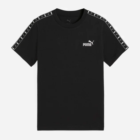 Футболка подростковая ESS TAPE Tee 68578001 Puma 128 Черный 68578001 фото 4 — интернет-магазин Tapok