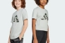 Футболка подростковая J CAMO LOGO TEE JI6730 Adidas 128 Серый JI6730 Фото 1