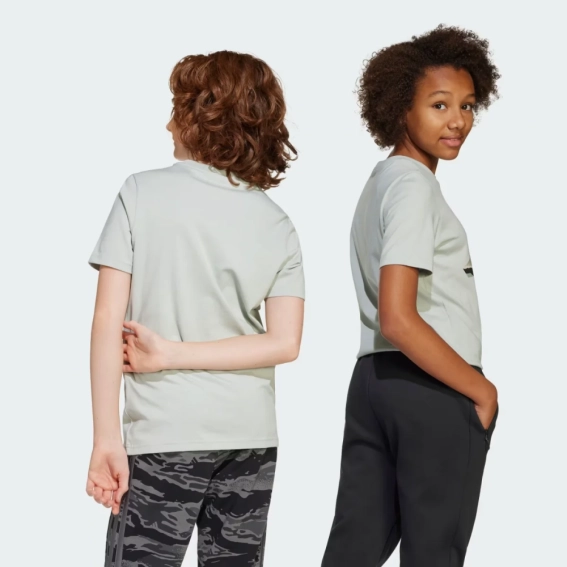Футболка подростковая J CAMO LOGO TEE JI6730 Adidas 128 Серый JI6730 фото 2 — интернет-магазин Tapok