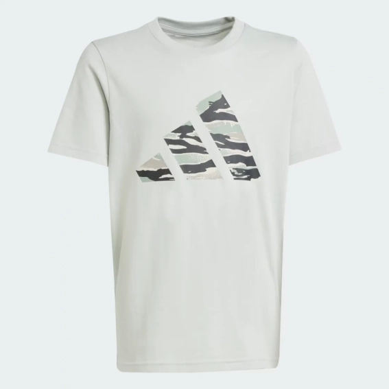 Футболка подростковая J CAMO LOGO TEE JI6730 Adidas 128 Серый JI6730 фото 5 — интернет-магазин Tapok