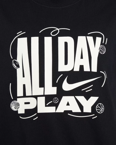 Футболка підліткова K NSW TEE MULTI SPORT HM5849-010 Nike L Чорний HM5849-010 фото 4 — інтернет-магазин Tapok