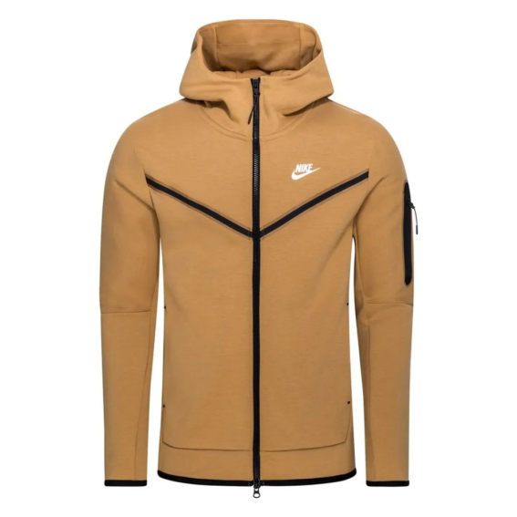 Худые Nike Tech Fleece (желтое) CU4489-722 фото 1 — интернет-магазин Tapok