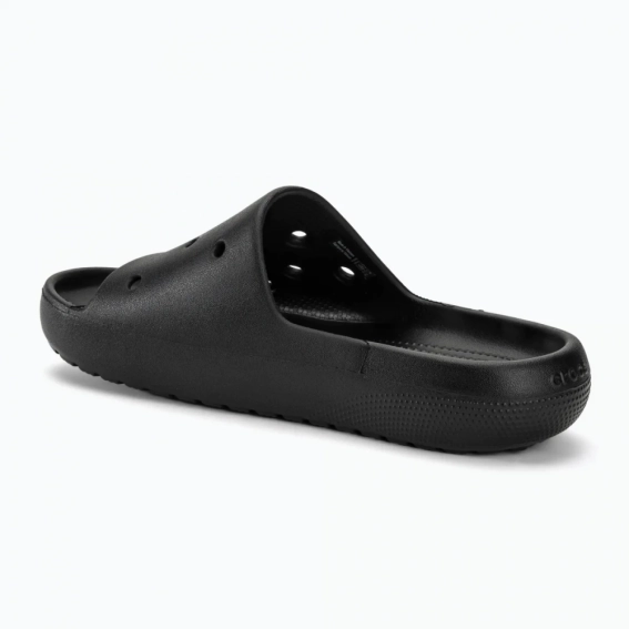 Шлепанцы UNI Classic Slide v2 Whi 209401-001-Black CROCS M10/W12(43-44) Черный 209401-001-BLACK фото 3 — интернет-магазин Tapok