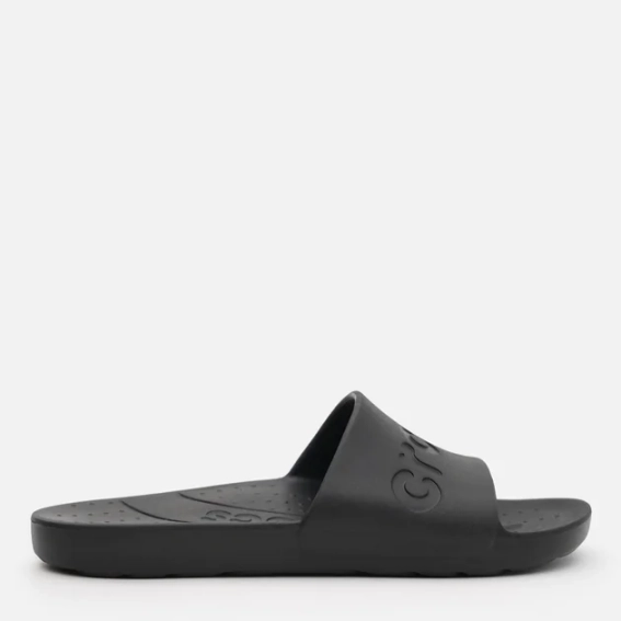 Шлепанцы UNI Crocs Slide Whi 210088-001-Black CROCS M10/W12(43-44) Черный 210088-001-BLACK фото 1 — интернет-магазин Tapok