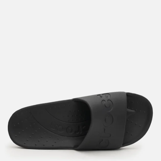 Шлепанцы UNI Crocs Slide Whi 210088-001-Black CROCS M10/W12(43-44) Черный 210088-001-BLACK фото 5 — интернет-магазин Tapok
