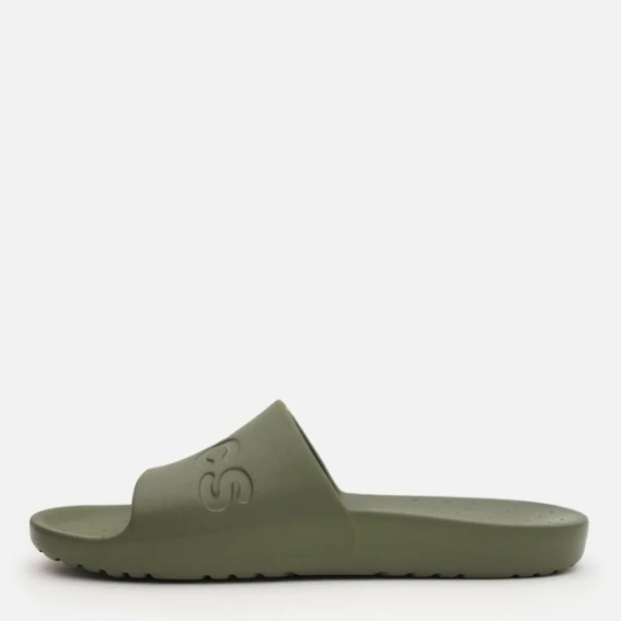 Шлепанцы UNI Crocs Slide Whi 210088-309-Army Green CROCS M10/W12(43-44) Хаки 210088-309-ARMY GREEN фото 2 — интернет-магазин Tapok