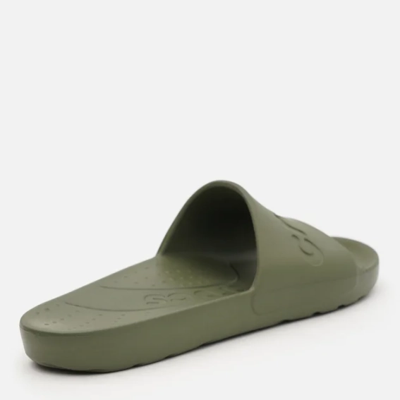 Шлепанцы UNI Crocs Slide Whi 210088-309-Army Green CROCS M10/W12(43-44) Хаки 210088-309-ARMY GREEN фото 4 — интернет-магазин Tapok