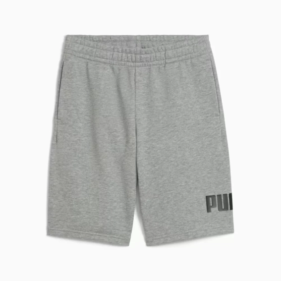 Шорты спортивные подростковые ESS No. 1 Logo Shorts TR 68491803 Puma 128 Серый 68491803 фото 4 — интернет-магазин Tapok
