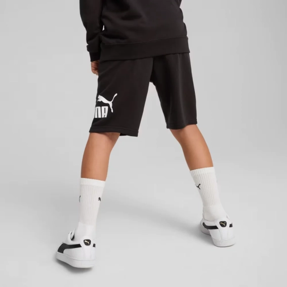 Шорти спортивні підліткові ESS No. 1 Logo Shorts TR 68491801 Puma 140 Чорний 68491801 фото 2 — інтернет-магазин Tapok