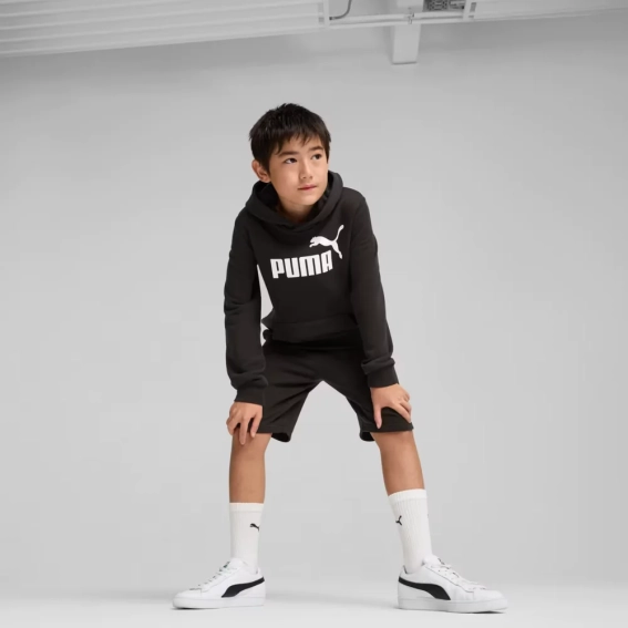 Шорти спортивні підліткові ESS No. 1 Logo Shorts TR 68491801 Puma 140 Чорний 68491801 фото 3 — інтернет-магазин Tapok