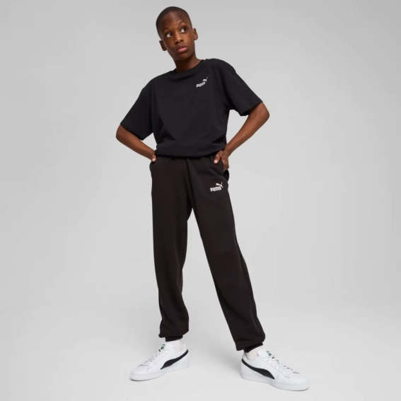 Брюки спортивные подростковые ESS No. 1 Logo Sweatpants TR 68491401 Puma 128 Черный 68491401 фото 3 — интернет-магазин Tapok
