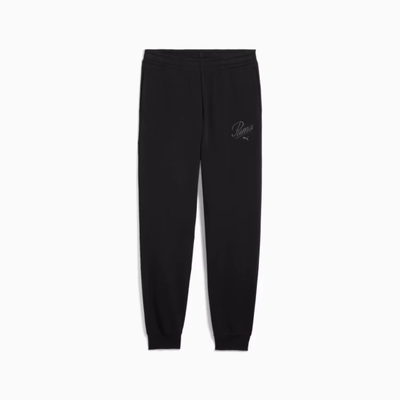 Брюки спортивные подростковые ESS SCRIPT Sweatpants 68580701 Puma 128 Черный 68580701 фото 4 — интернет-магазин Tapok