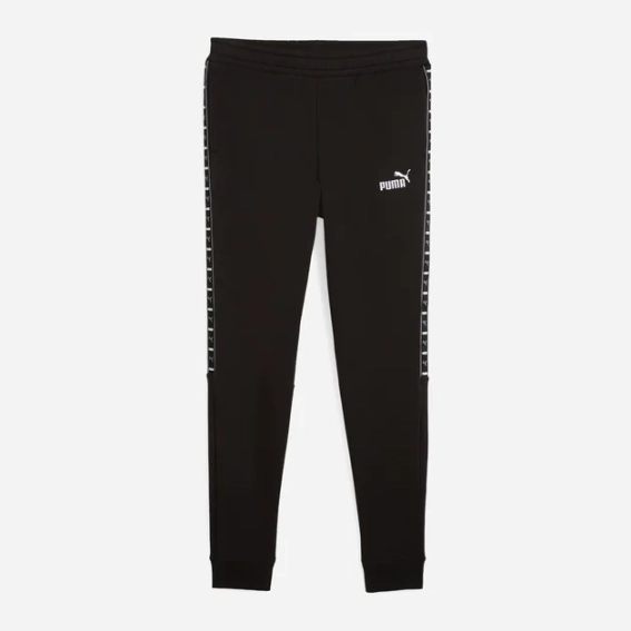 Брюки спортивные подростковые ESS TAPE Sweatpants TR 68578201 Puma 128 Черный 68578201 фото 1 — интернет-магазин Tapok