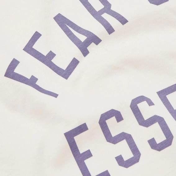 Футболка Fear of God Essentials Jersey Crewneck Tee &#39;Shell&#39; 125BT244192F фото 6 — интернет-магазин Tapok
