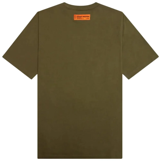 Футболка Heron Preston Censored S/S Tee - Dark Olive HMAA032S23JER0025501 фото 2 — интернет-магазин Tapok