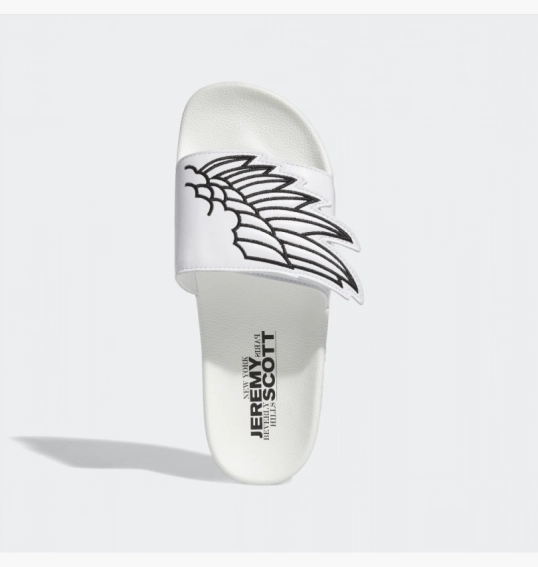 Тапочки унісекс Adidas Jeremy Scott Monogram Adilette Wings Slides White Gy2505 фото 3 — інтернет-магазин Tapok