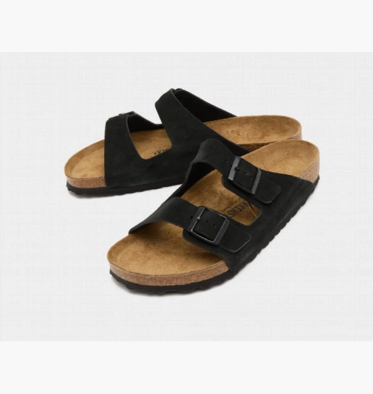 Мужские тапочки BIRKENSTOCK Arizona Black 1027152 фото 5 — интернет-магазин Tapok