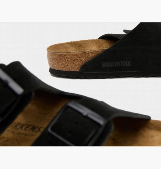 Мужские тапочки BIRKENSTOCK Arizona Black 1027152 фото 6 — интернет-магазин Tapok