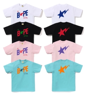 Футболка A BATHNIG APE Men&#39;s COLORS BAPE STA TEE 1L30110022