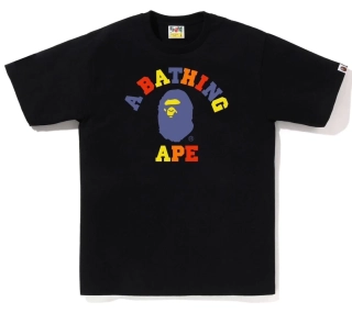 Футболка A BATHNIG APE Men&#39;s COLORS COLLEGE TEE 1L30110019