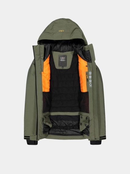 Куртка лыжная CMP JACKET FIX HOOD TWILL 34W4667-E943 фото 4 — интернет-магазин Tapok