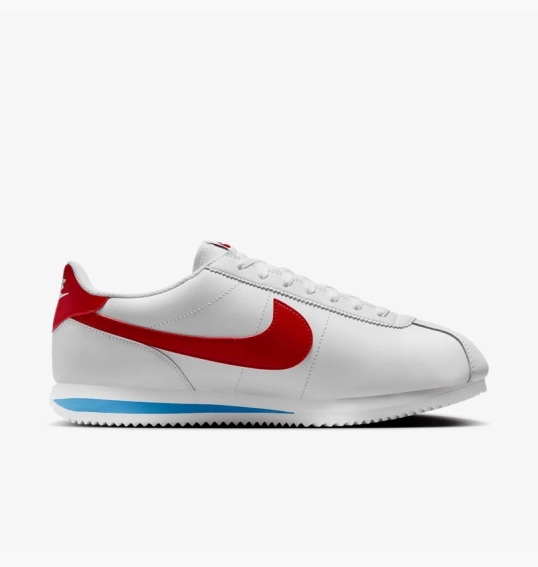 Кроссовки мужские Nike Cortez Leather Forrest Gump White DM4044-108 фото 4 — интернет-магазин Tapok