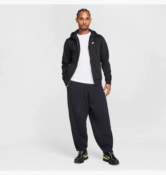Женская толстовка Nike Club Bb Fz Black FN3861-010 фото 7 — интернет-магазин Tapok