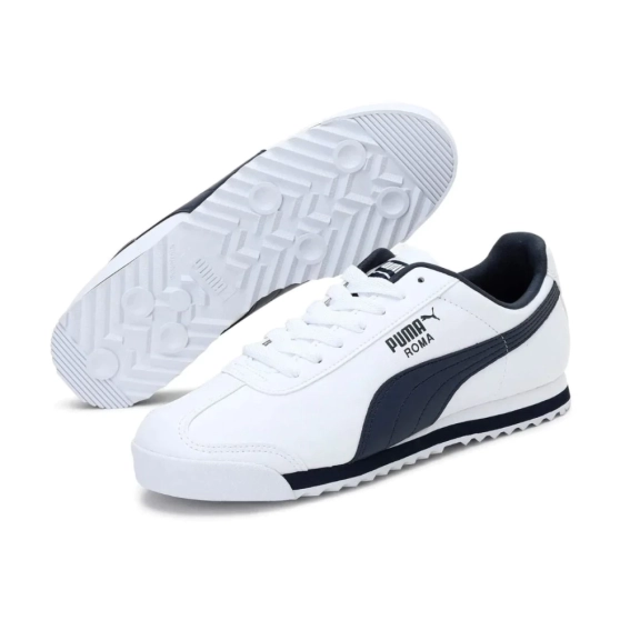 Кроссовки мужские Puma Roma Basic White 353572-12 фото 2 — интернет-магазин Tapok