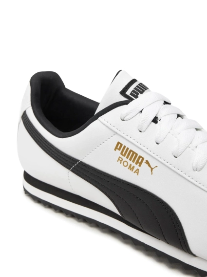 Кроссовки мужские Puma Roma Basic White/Black 353572-04 фото 6 — интернет-магазин Tapok