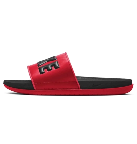 Тапочки чоловічі Nike Mens Slides Red/Black BQ4639-002 фото 2 — інтернет-магазин Tapok