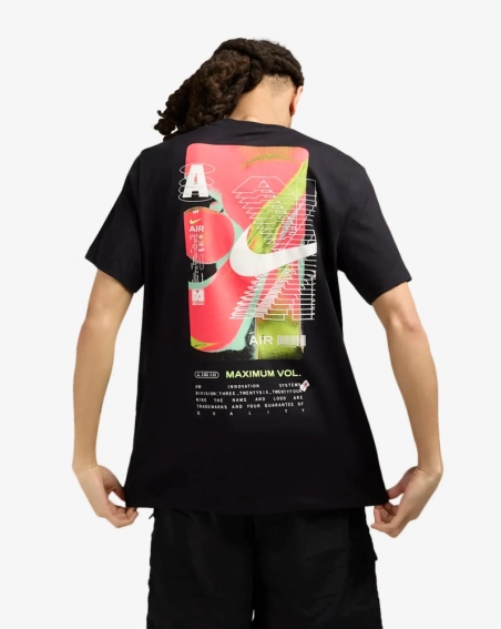 Футболка Nike Max (черная) HF4473-010 фото 2 — интернет-магазин Tapok