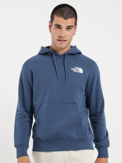 Худі чоловіче The North Face Box Nse Hoodie Blue NF0A7UNSMPF фото 1 — інтернет-магазин Tapok