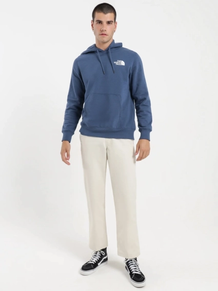 Худі чоловіче The North Face Box Nse Hoodie Blue NF0A7UNSMPF фото 3 — інтернет-магазин Tapok